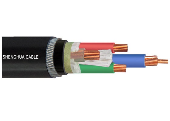 CHINA XLPE ou o PVC isolaram do núcleo blindado do cabo elétrico 4 de fio de aço o cabo de cobre 0.6/1kV fornecedor