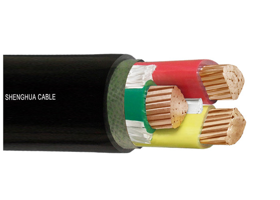 CHINA fios de cobre isolados PVC do cabo elétrico de cabo distribuidor de corrente do condutor dos núcleos 1kV três fornecedor