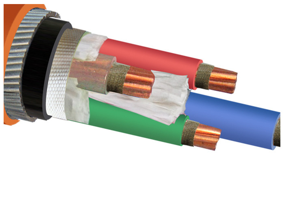 CHINA Fogo - cabo blindado de cobre isolado XLPE/PVC elétrico blindado resistente do fio de aço do núcleo do cabo de 4core LV fornecedor