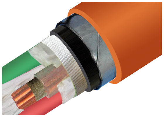 CHINA Fogo - cabo de cobre isolado XLPE elétrico blindado de FRC do condutor do cabo da fita de aço resistente fornecedor