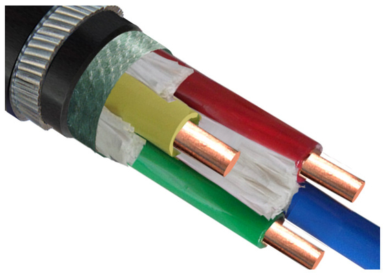 CHINA Todos os tipos de cabo Multicore elétrico blindado de cabo CU/PVC/SWA/PVC VV32 LV do Swa do condutor de cobre fornecedor
