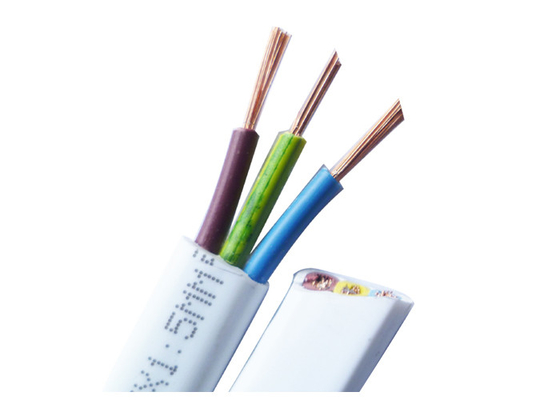 CHINA Fios elétricos lisos flexíveis feitos sob encomenda de revestimento de PVC, Cabo elétrico de 3 fios fornecedor