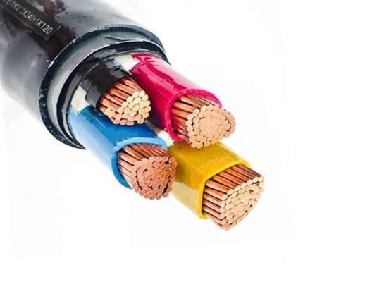 CHINA cabo subterrâneo isolado XLPE/PVC elétrico blindado do núcleo do cobre do cabo da fita 3x240+1x120mm2 de aço fornecedor