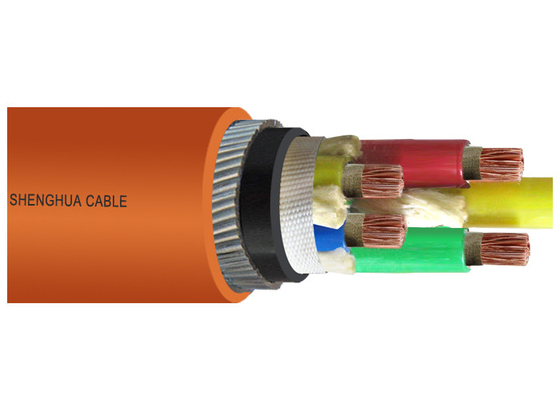 CHINA O cobre macio 1-5 retira o núcleo de fogo blindado isolado XLPE/PVC de cobre blindado do fio de aço de cabo - cabo resistente fornecedor