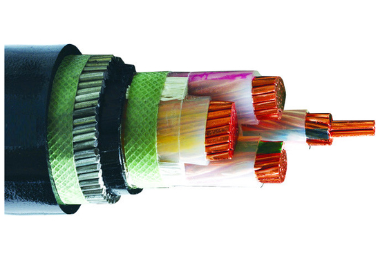 CHINA 4 o SWA blindado do PVC do cobre XLPE do cabo bonde de baixa tensão de fio de aço dos núcleos cabografa fornecedor