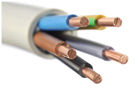 CHINA H05VV-F BS, COMO o padrão dois de ASTM retira o núcleo do fio colorido do cabo bonde, fio exterior do orador fornecedor