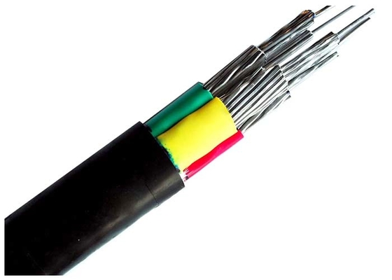 CHINA cabos isolados PVC do núcleo 1000V quatro &amp; cabo distribuidor de corrente revestido com condutor de alumínio fornecedor