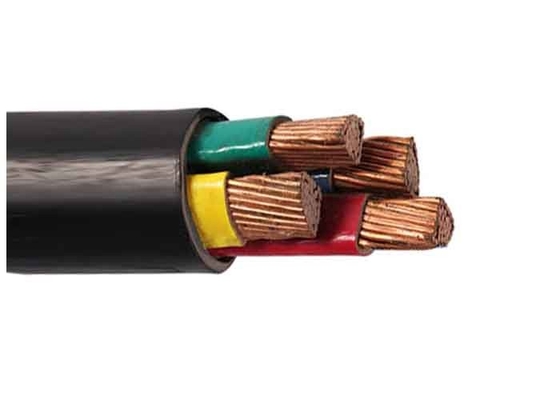 CHINA O PVC do cabo distribuidor de corrente 0.6/1kV do núcleo do condutor 4 do cobre da baixa tensão isolou o cabo bonde fornecedor