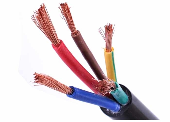 CHINA Fio revestido PVC do cabo bonde com cabo de cobre flexível do cabo flexível do núcleo do condutor 4 fornecedor