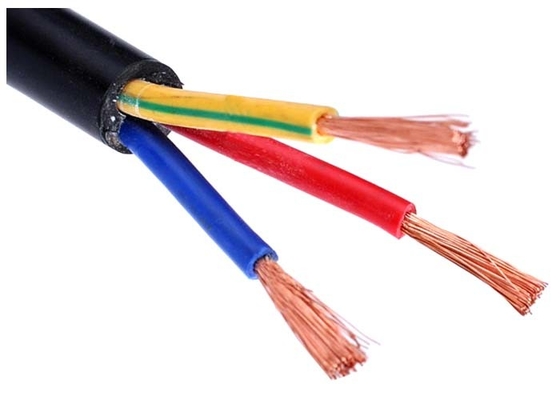 CHINA A isolação do PVC/revestiu o padrão do IEC dos cabos Acc.To do núcleo do fio três do cabo de Eletrical fornecedor