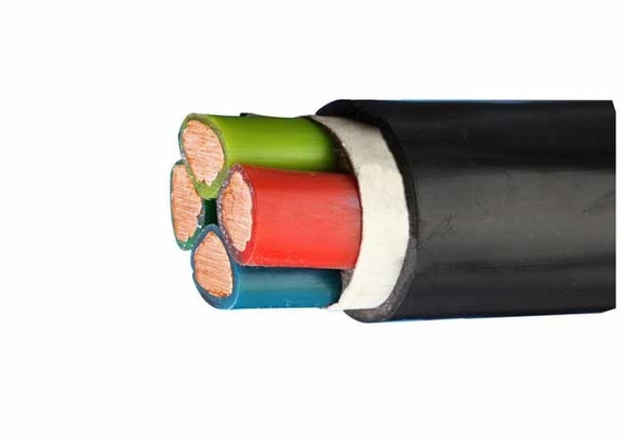 CHINA Fogo - cabo distribuidor de corrente isolado PVC encalhado dos núcleos 0.6/1KV do condutor 4 do cabo cobre resistente fornecedor