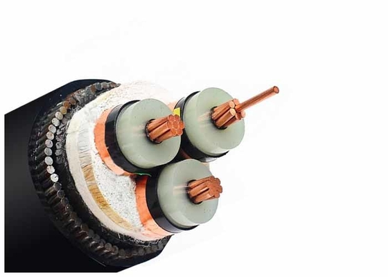 CHINA 6 / cabo bonde blindado de cobre encalhado núcleo de fio 10KV 3 de aço/cabo distribuidor de corrente fornecedor