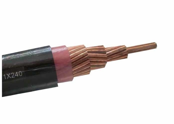 CHINA Condutor do cobre da isolação da bainha XLPE do PVC, cabo do núcleo do cabo distribuidor de corrente de YJY/300mm único fornecedor