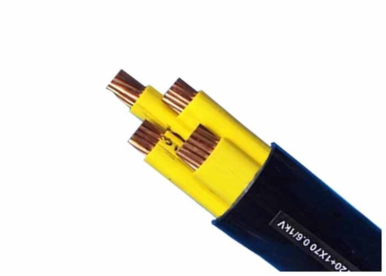 CHINA 0.6/ 1kV quatro cabos isolados PVC do amarelo dos núcleos CU/PVC/PVC para a transmissão de energia fornecedor