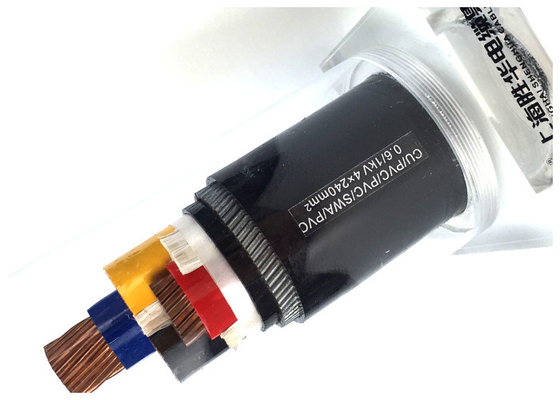 CHINA cabos 0.6/1kV isolados PVC com cabo bonde blindado do LV do fio de aço fornecedor