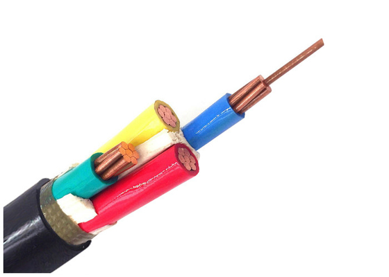 CHINA cabo distribuidor de corrente do condutor do cobre 0.6/1kV, cabo do padrão do IEC de quatro núcleos fornecedor