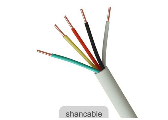 CHINA Cor branca do revestimento do fio Multicore do cabo bonde da isolação do PVC para Electric Power fornecedor