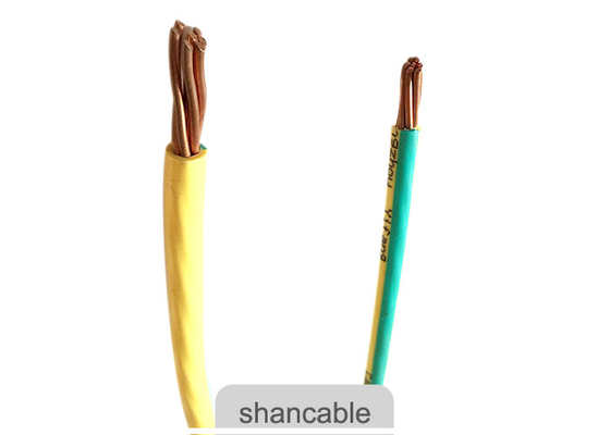 CHINA Fio de cobre encalhado do cabo bonde, fio do cabo distribuidor de corrente da isolação do PVC de H05V-U/H07V-U fornecedor
