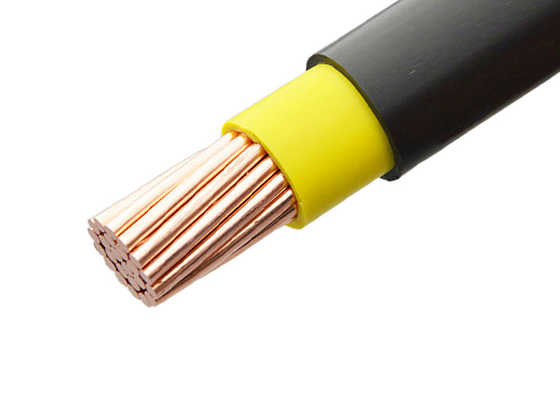 CHINA O PVC preto do IEC 60502 1×4mm2 1000V do RUÍDO isolou cabos fornecedor