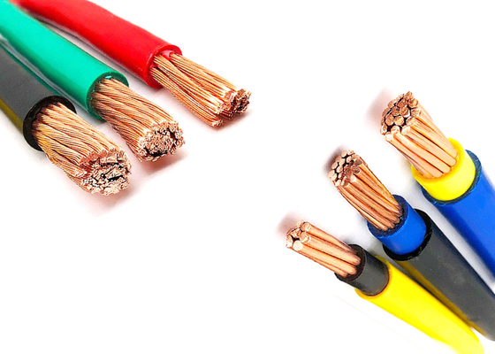 CHINA Fio colorido IEC60227 da isolação do PVC do único cabo com condutor rígido fornecedor