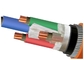 Fogo - cabo blindado de cobre isolado XLPE/PVC elétrico blindado resistente do fio de aço do núcleo do cabo de 4core LV fornecedor