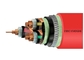 cabo elétrico blindado médio de fio de aço da tensão 33kV 3 cabo distribuidor de corrente de tela de fio de cobre XLPE da fase fornecedor