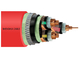 cabo elétrico blindado médio de fio de aço da tensão 33kV 3 cabo distribuidor de corrente de tela de fio de cobre XLPE da fase fornecedor