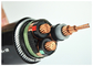 o Três-núcleo XLPE-isolou o cabo de cobre elétrico blindado 33kV de cabo 300mm2 XLPE de fio de aço fornecedor
