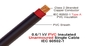 Cabo distribuidor de corrente personalizado do PVC de 1KV 70mm2, cor da bainha do preto do cabo do revestimento de PVC fornecedor