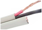 Fios elétricos lisos flexíveis feitos sob encomenda de revestimento de PVC, Cabo elétrico de 3 fios fornecedor