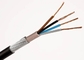 O PVC preto revestiu cabos distribuidores de corrente blindados elétricos blindados de cabo 600/1000V fornecedor