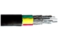 cabos isolados PVC do núcleo 1000V quatro &amp; cabo distribuidor de corrente revestido com condutor de alumínio fornecedor