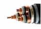 CU trifásico/alta tensão blindada da fita de aço do cabo corrente elétrica de XLPE/STA/PVC fornecedor
