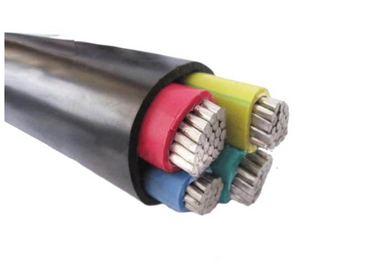 CHINA Três e o meio PVC do núcleo isolados cabografam o condutor do alumínio de Unarmour Cable1000V fornecedor