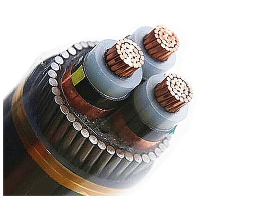 CHINA 18 / condutor de cobre recozido blindado do cabo bonde do núcleo 30KV 3/cabo distribuidor de corrente fornecedor