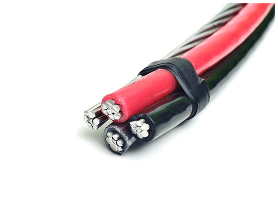 CHINA Cabo Aéreo Multiplexado com Isolamento XLPE/PVC da Shanghai Shenghua, Cabo de Queda de Serviço Triplex fornecedor
