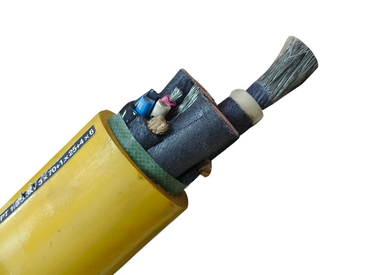 CHINA Cabo com blindagem metálica e bainha de borracha do Grupo Shanghai Shenghua, 0,66 / 1,14 KV, Certificação CE KEMA fornecedor