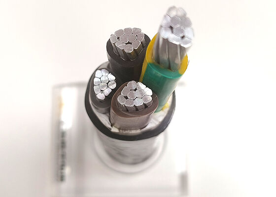 CHINA Cabo de Alimentação Multifilar de Cobre Livre de Oxigênio N2XY 4x95mm2 com Isolamento de PVC para Estação de Energia 0.6/1kV fornecedor