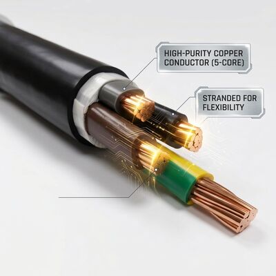 CHINA LSZH 3x2.5mm2 PVC Insulated Building Cable Low Smoke Zero Halogen Flame Retardant 450/750V fornecedor