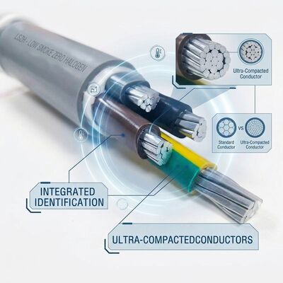 CHINA N2XCH-J 5x16mm2 Low Smoke Zero Halogen PVC Insulated Cable Tunnel 0.6/1kV IEC60502 fornecedor