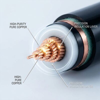CHINA Cabo de Alimentação de Cobre Puro com Baixa Resistência do Condutor e Isolamento XLPE 0.6/1kV fornecedor