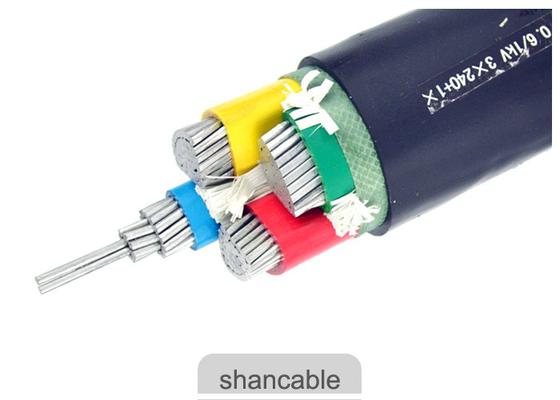 CHINA 0.6V / o cabo distribuidor de corrente 1KV isolado PVC, PVC isolou a vida longa do cabo flexível fornecedor