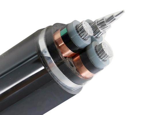 CHINA Grupo Shenghua 240mm2 XLPE 3 Núcleo Blindado MV Cabos Elétricos Galvanizados 15kV Banda de Aço Blindado Cabos de Alumínio fornecedor