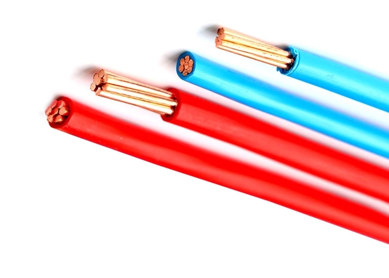 CHINA Única cor de cobre flexível de Pantone do fio da classe 5 do núcleo 300/500V fornecedor