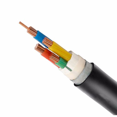 Temperatura XLPE Cabo de alimentação isolado Condutor de cobre 0.6/1kV 90.C Vestido preto de PVC fornecedor