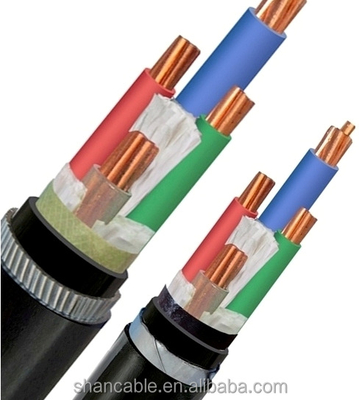 Cable de alimentação preto de núcleo único padrão IEC 0,6 / 1kV 2-5 núcleos fornecedor