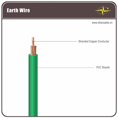 Cabos de cabos elétricos com núcleo de cobre de 500 V BV fornecedor