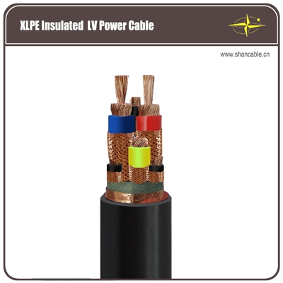 0.6kv Cabos isolados XLPE de cinco núcleos para aplicações industriais fornecedor
