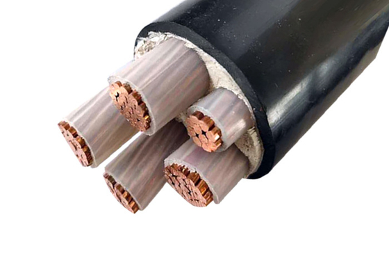 300V de tensão de classificação Multi-núcleo encapsulado fio de aço 1,5 mm2 a 400 mm2 Tamanho do cabo para aplicações de trabalho pesado fornecedor