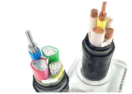 18AWG Conductor Gauge Low Smoke Zero Halogen Cable para aplicações de alta tensão e material de isolamento fornecedor